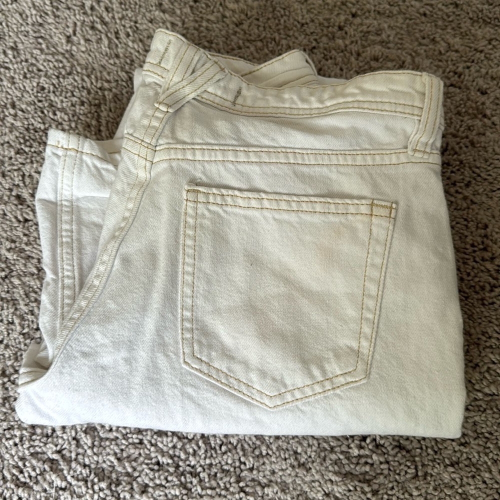 We The Free White Jeans ( Run Small-25-26)